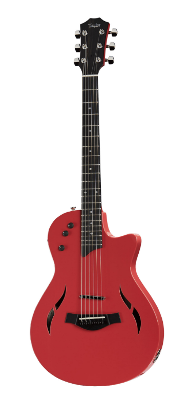 西安泰勒吉他专卖店分享泰勒T5z Classic DLX LTD- Fiesta Red吉他产品解析及价格