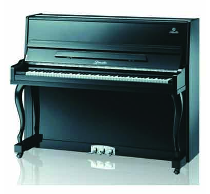 西安珠江钢琴专卖店分享珠江里特米勒系列UP118RR钢琴价格