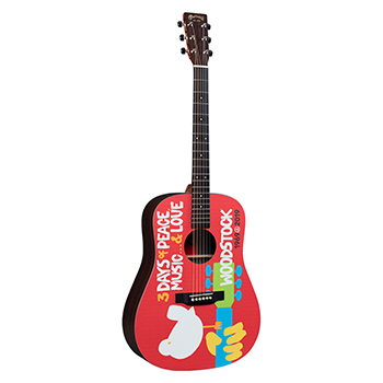 西安马丁吉他专卖店分享马丁DX WOODSTOCK 50th吉他产品配置及价格