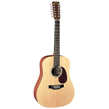 西安马丁吉他专卖店分享马丁DX2E12STRING吉他产品配置及价格