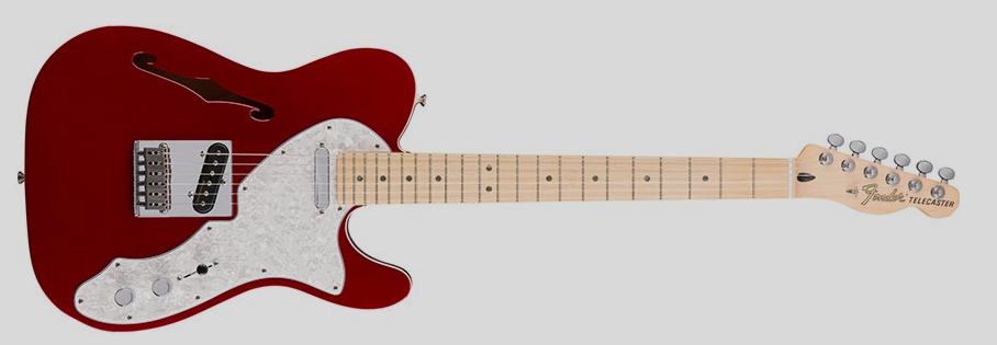 西安芬达Fender电吉他专卖店分享芬达DELUXE TELE® THINLINE0147602309